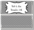 Modern Thatch Grey - Personalized Everyday Party Candy Bar Wrappers thumbnail
