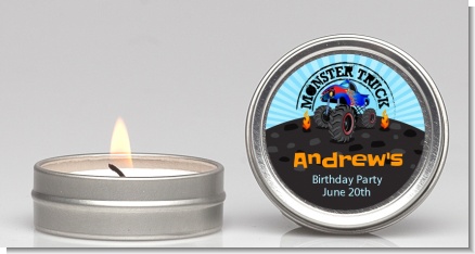 Monster Truck - Birthday Party Candle Favors