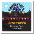 Monster Truck - Personalized Birthday Party Card Stock Favor Tags thumbnail