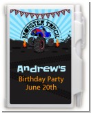 Monster Truck - Birthday Party Personalized Notebook Favor