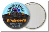 Monster Truck - Personalized Birthday Party Pocket Mirror Favors