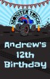 Monster Truck - Personalized Birthday Party Wall Art thumbnail