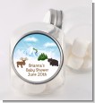 Moose and Bear - Personalized Baby Shower Candy Jar thumbnail