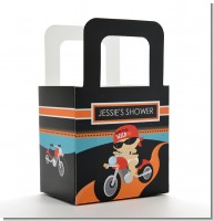 Motorcycle Baby - Personalized Baby Shower Favor Boxes