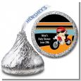 Motorcycle Baby - Hershey Kiss Baby Shower Sticker Labels thumbnail