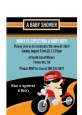 Motorcycle Baby - Baby Shower Petite Invitations thumbnail