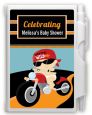Motorcycle Baby - Baby Shower Personalized Notebook Favor thumbnail