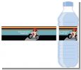 Motorcycle Baby - Personalized Baby Shower Water Bottle Labels thumbnail