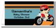 Motorcycle Baby - Personalized Baby Shower Place Cards thumbnail