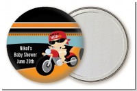 Motorcycle Baby - Personalized Baby Shower Pocket Mirror Favors