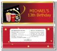 Movie Night - Personalized Birthday Party Candy Bar Wrappers thumbnail