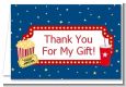 Movie Theater - Birthday Party Thank You Cards thumbnail