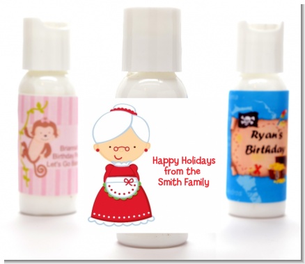 Mrs. Santa - Personalized Christmas Lotion Favors