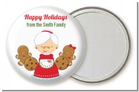 Mrs. Santa - Personalized Christmas Pocket Mirror Favors