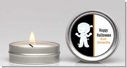 Mummy Costume - Halloween Candle Favors