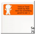 Mummy Costume - Halloween Return Address Labels thumbnail