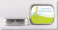 Musical Notes Colorful - Personalized Birthday Party Mint Tins