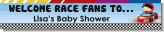 Nascar Inspired Racing - Personalized Baby Shower Banners Nascar Inspired Racing - Personalized Baby Shower Banners