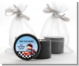Nascar Inspired Racing - Baby Shower Black Candle Tin Favors thumbnail