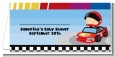 Nascar Inspired Racing - Personalized Baby Shower Place Cards thumbnail