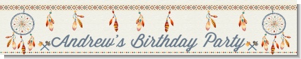 Dream Catcher - Personalized Birthday Party Banners