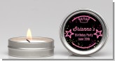 Neon Pink Glow In The Dark - Birthday Party Candle Favors