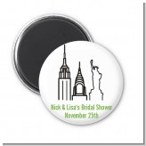 New York City - Personalized Bridal Shower Magnet Favors