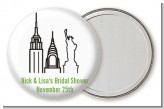 New York City - Personalized Bridal Shower Pocket Mirror Favors