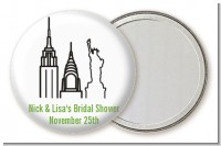 New York City - Personalized Bridal Shower Pocket Mirror Favors