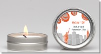 New York Skyline - Bridal Shower Candle Favors