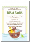 Noah's Ark - Baby Shower Petite Invitations