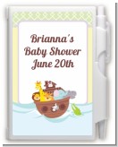 Noah's Ark - Baby Shower Personalized Notebook Favor