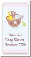 Noah's Ark - Custom Rectangle Baby Shower Sticker/Labels