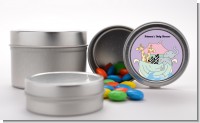 Noah's Ark Twins - Custom Baby Shower Favor Tins