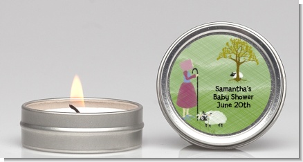 Nursery Rhyme - Little Bo Peep - Baby Shower Candle Favors