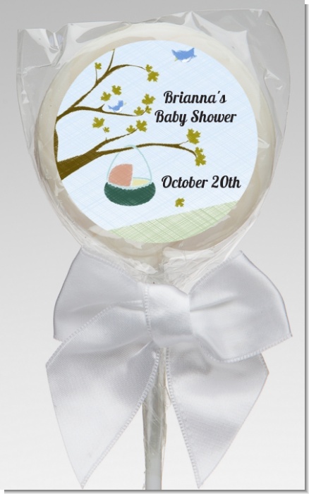 Nursery Rhyme - Rock a Bye Baby - Personalized Baby Shower Lollipop Favors