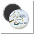 Nursery Rhyme - Rock a Bye Baby - Personalized Baby Shower Magnet Favors thumbnail