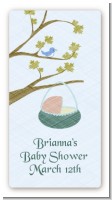 Nursery Rhyme - Rock a Bye Baby - Custom Rectangle Baby Shower Sticker/Labels