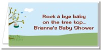 Nursery Rhyme - Rock a Bye Baby - Personalized Baby Shower Place Cards