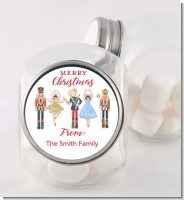 Nutcracker Ballet - Personalized Christmas Candy Jar