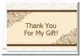 Beige & Brown - Bridal Shower Thank You Cards thumbnail