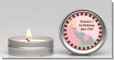 Our Little Girl Peanut's First - Birthday Party Candle Favors