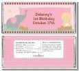 Our Little Girl Peanut's First - Personalized Birthday Party Candy Bar Wrappers thumbnail