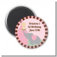 Our Little Girl Peanut's First - Personalized Birthday Party Magnet Favors thumbnail