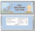 Our Little Peanut Boy - Personalized Baby Shower Candy Bar Wrappers thumbnail