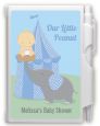 Our Little Peanut Boy - Baby Shower Personalized Notebook Favor thumbnail