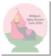 Our Little Peanut Girl - Personalized Baby Shower Centerpiece Stand thumbnail