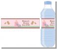 Our Little Peanut Girl - Personalized Baby Shower Water Bottle Labels thumbnail