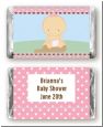 Our Little Peanut Girl - Personalized Baby Shower Mini Candy Bar Wrappers thumbnail