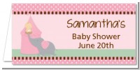 Our Little Peanut Girl - Personalized Baby Shower Place Cards